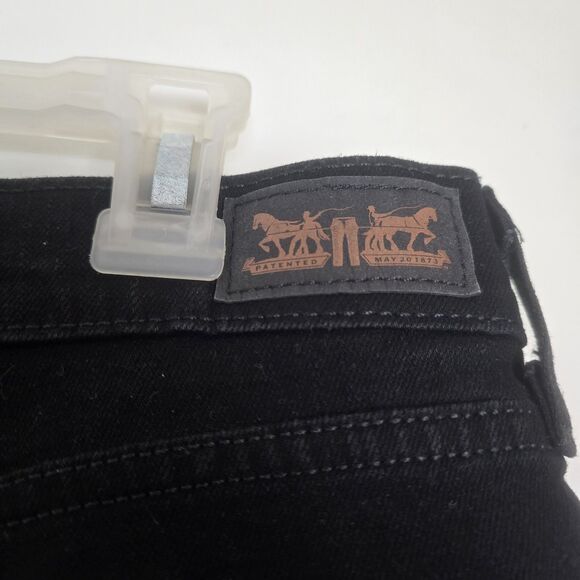 Levi's 515 Boot Cut Jeans Women Size 10 Dark Black 33X30 Mid RiseSOLD ON EB - Picture 6 of 13